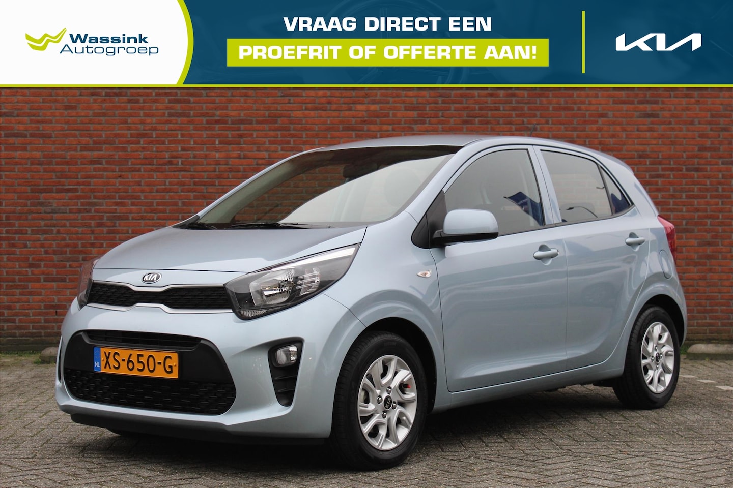 Kia Picanto - 1.0 CVVT 67pk EconomyPlusLine | Lichtmetalen velgen | AIRCO | Bluetooth - AutoWereld.nl