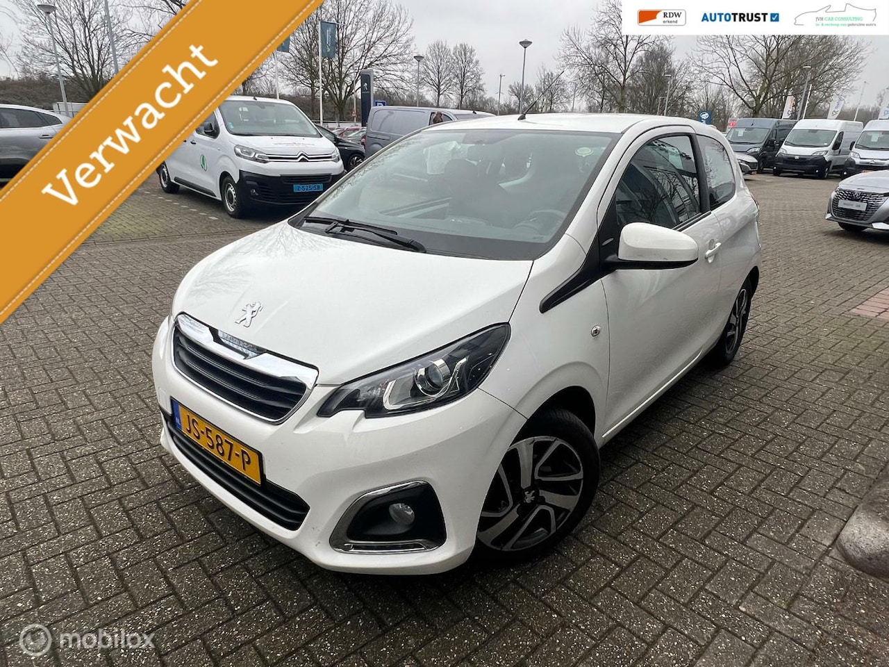 Peugeot 108 - 1.0 e-VTi Allure|RIJKLAAR|CARPLAY|AC|LMV|USB+AUX - AutoWereld.nl