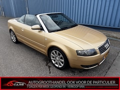 Audi A4 Cabriolet - 1.8 Turbo Exclusive Half leder, Parkeersensoren, Clima, Radio, Cruise control