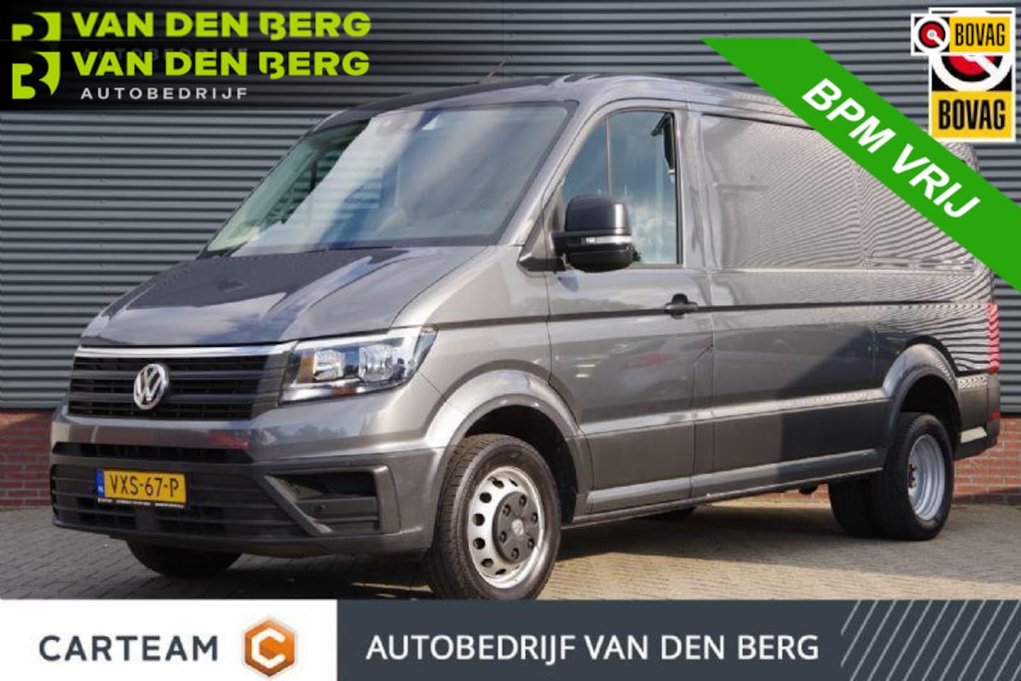 Volkswagen Crafter - 50 2.0 TDI L3H2 (L2H1) 177PK AUT. 3.5T TREKGEW. DUBBEL LUCHT, CAMERA, NAVI, CRUISE, AIRCO, - AutoWereld.nl