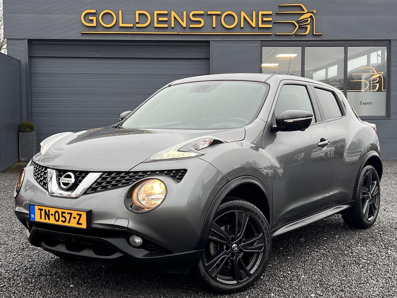 Nissan Juke - 1.6 Tekna 2e Eigenaar,Navi,Schuifdak,Camera,Cruise,Clima,Bluetooth,Leder,APK tot 10-2025 - AutoWereld.nl