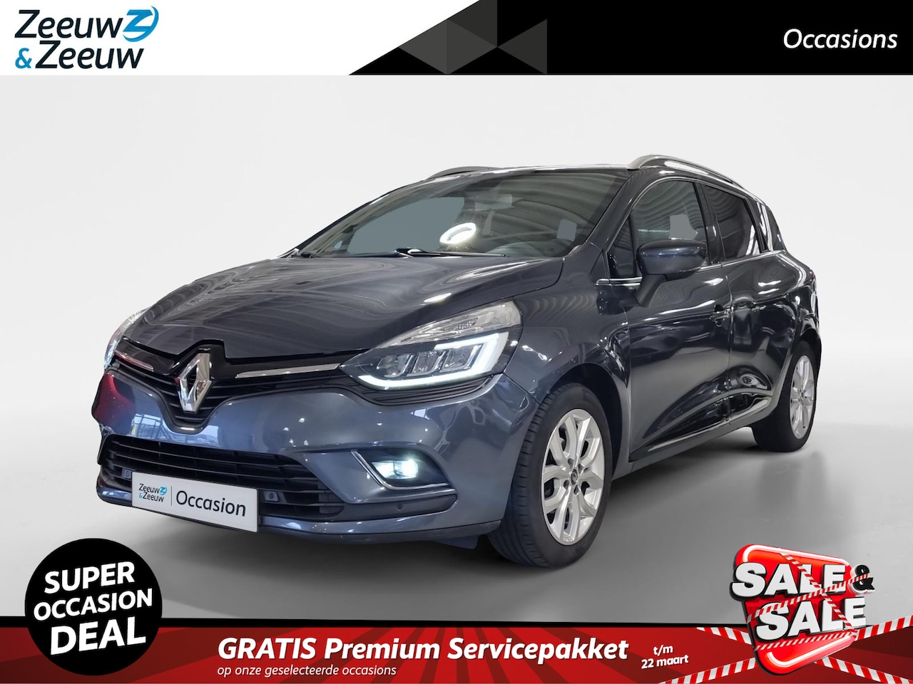 Renault Clio Estate - 0.9 TCe Intens * Achteruit camera * Lage Km * Navigatie * Keyless entry * - AutoWereld.nl