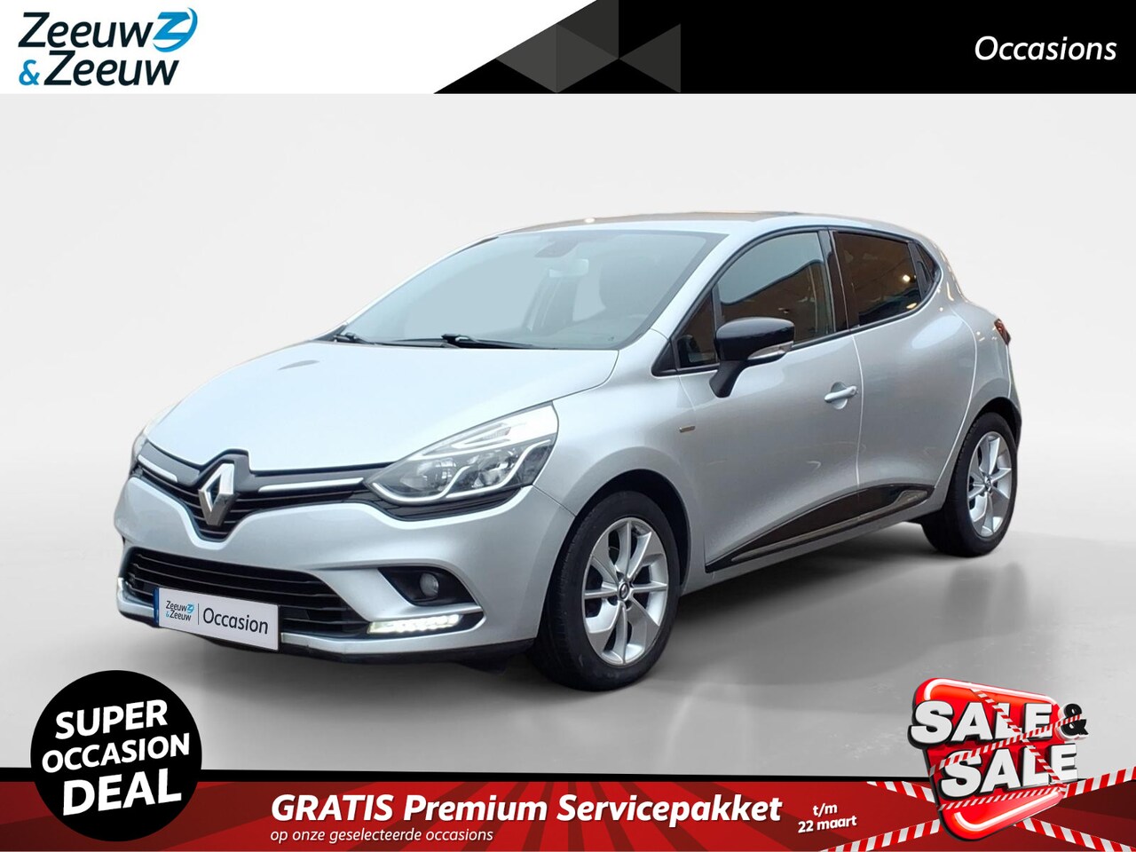 Renault Clio - 0.9 TCe Limited Airco| Navigatie - AutoWereld.nl