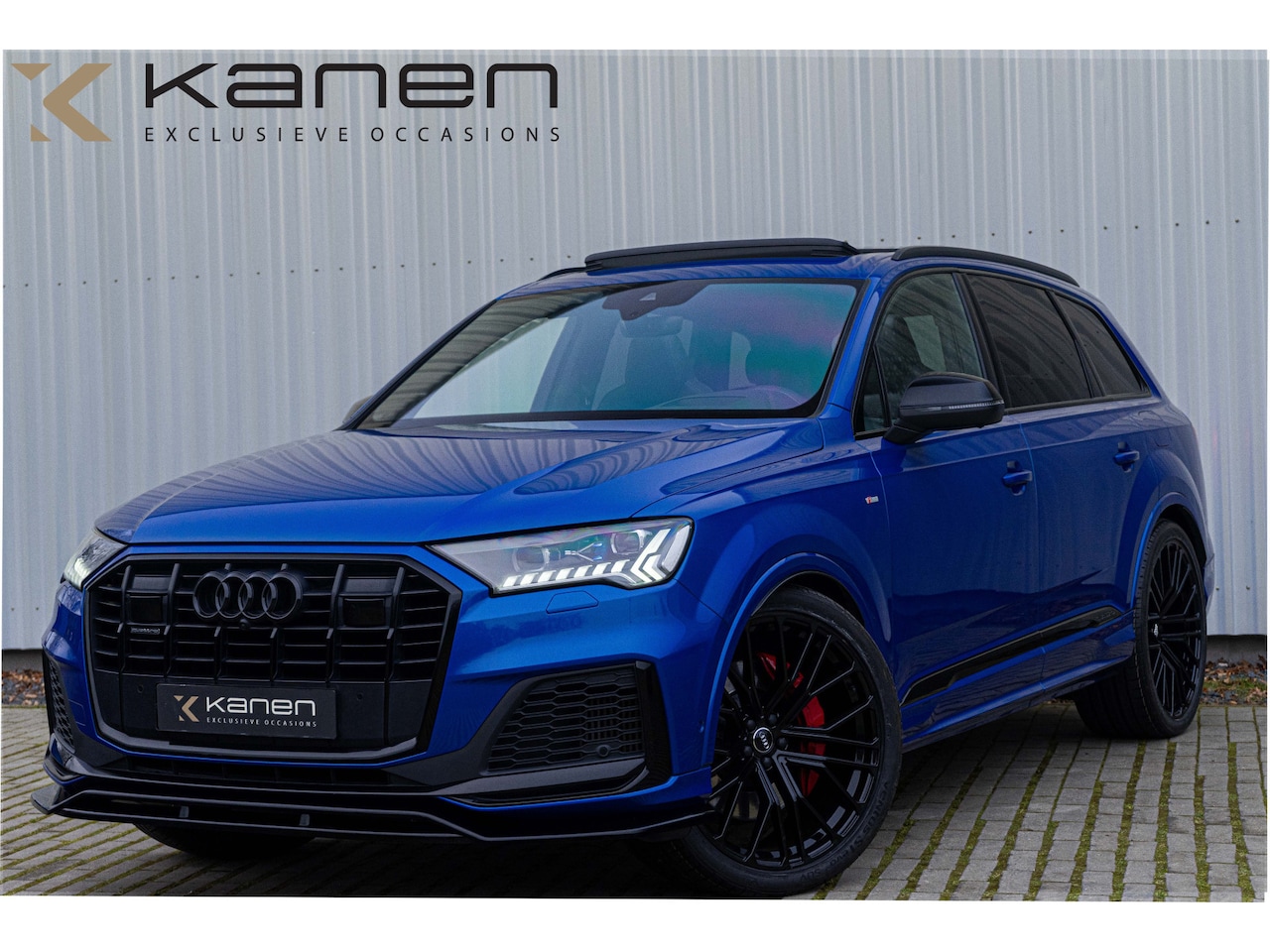 Audi Q7 - 60 TFSI e Quattro S-line 462pk ACC Pano Matrix Massage Memory 360 Head Up Alcantara Hemel - AutoWereld.nl