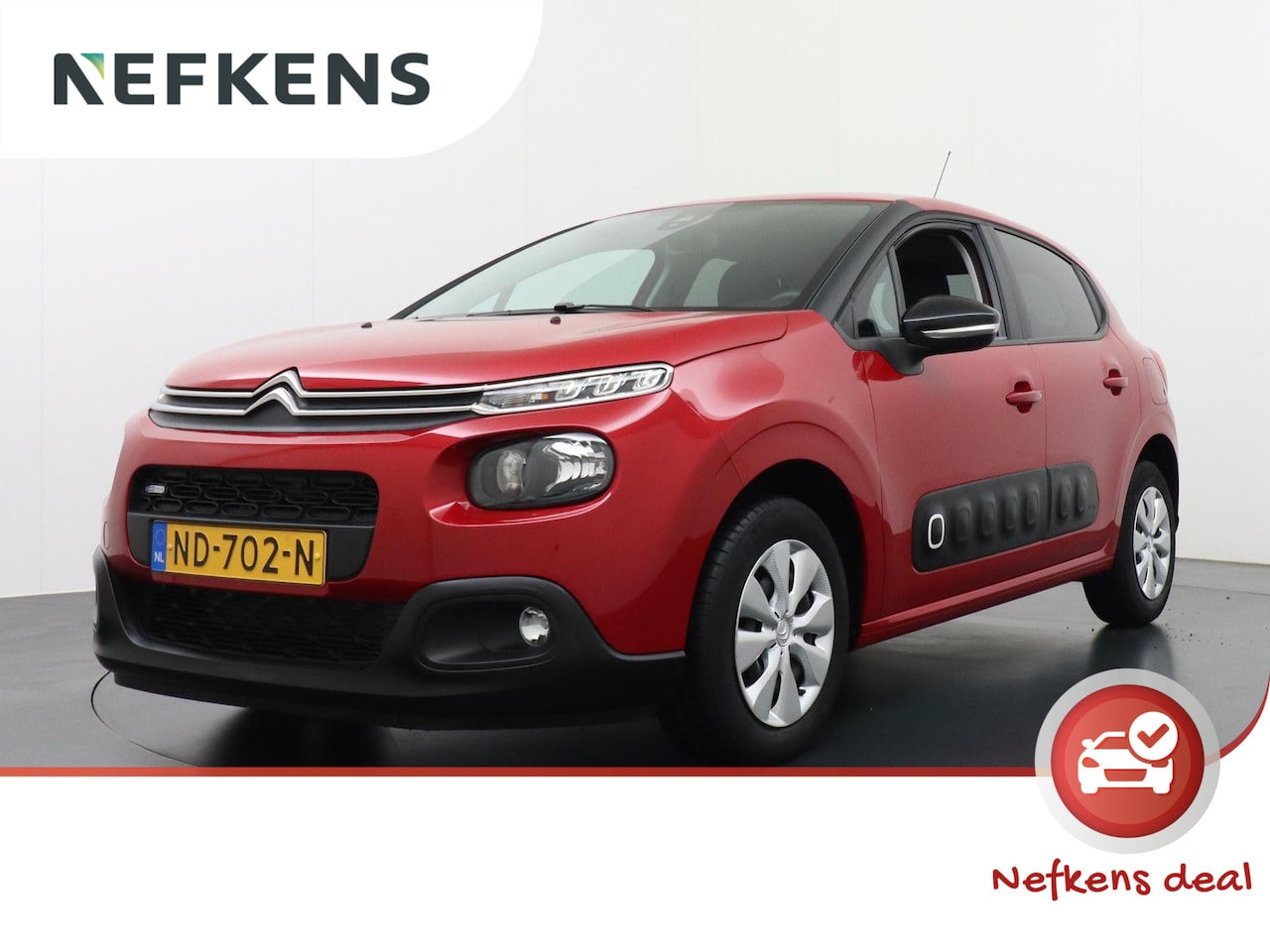 Citroën C3 - Feel 82 pk | Navigatie | Parkeersensoren Achter | Bluetooth | LED Dagrijverlichting | Mist - AutoWereld.nl