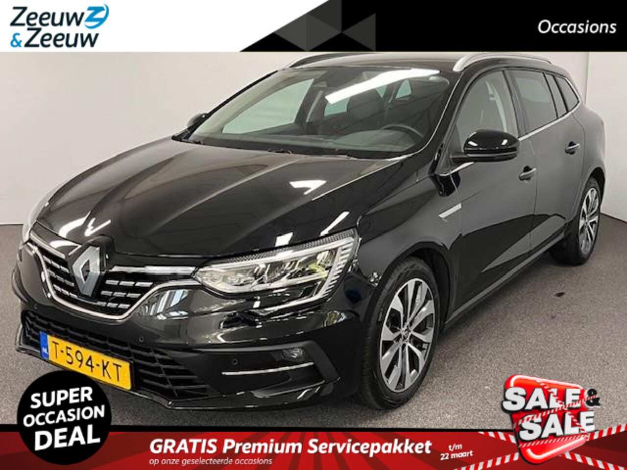 Renault Mégane Estate - 1.3 TCe 140 Techno GOEDKOOPSTE VAN NEDERLAND NETTE AUTO, LUXE UITVOERING, LAGE KM STAND - AutoWereld.nl