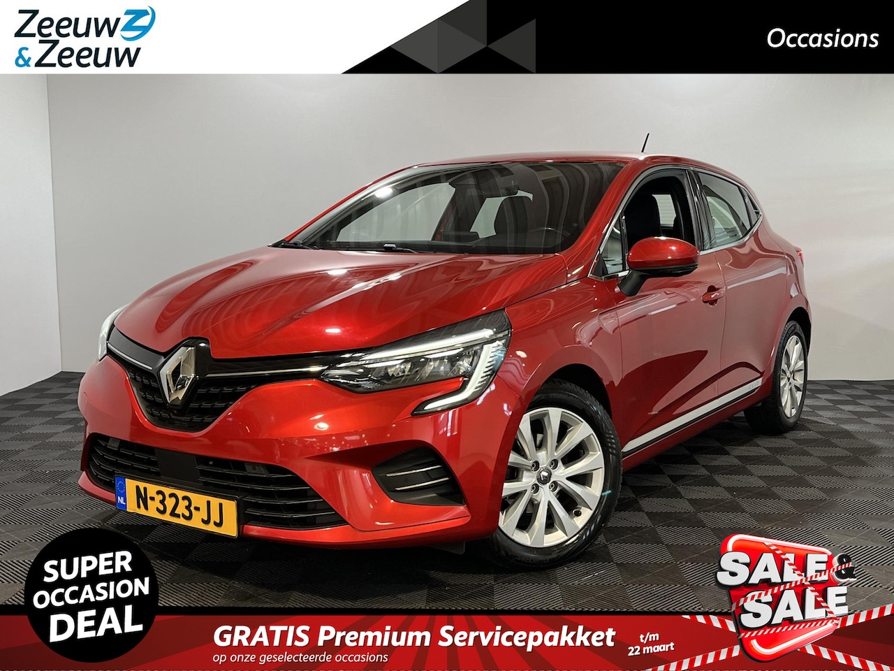 Renault Clio - 90PK TCe Intens | 1e Eigenaar | 360 Camera | Cruise Control | Apple Carplay / Android Auto - AutoWereld.nl