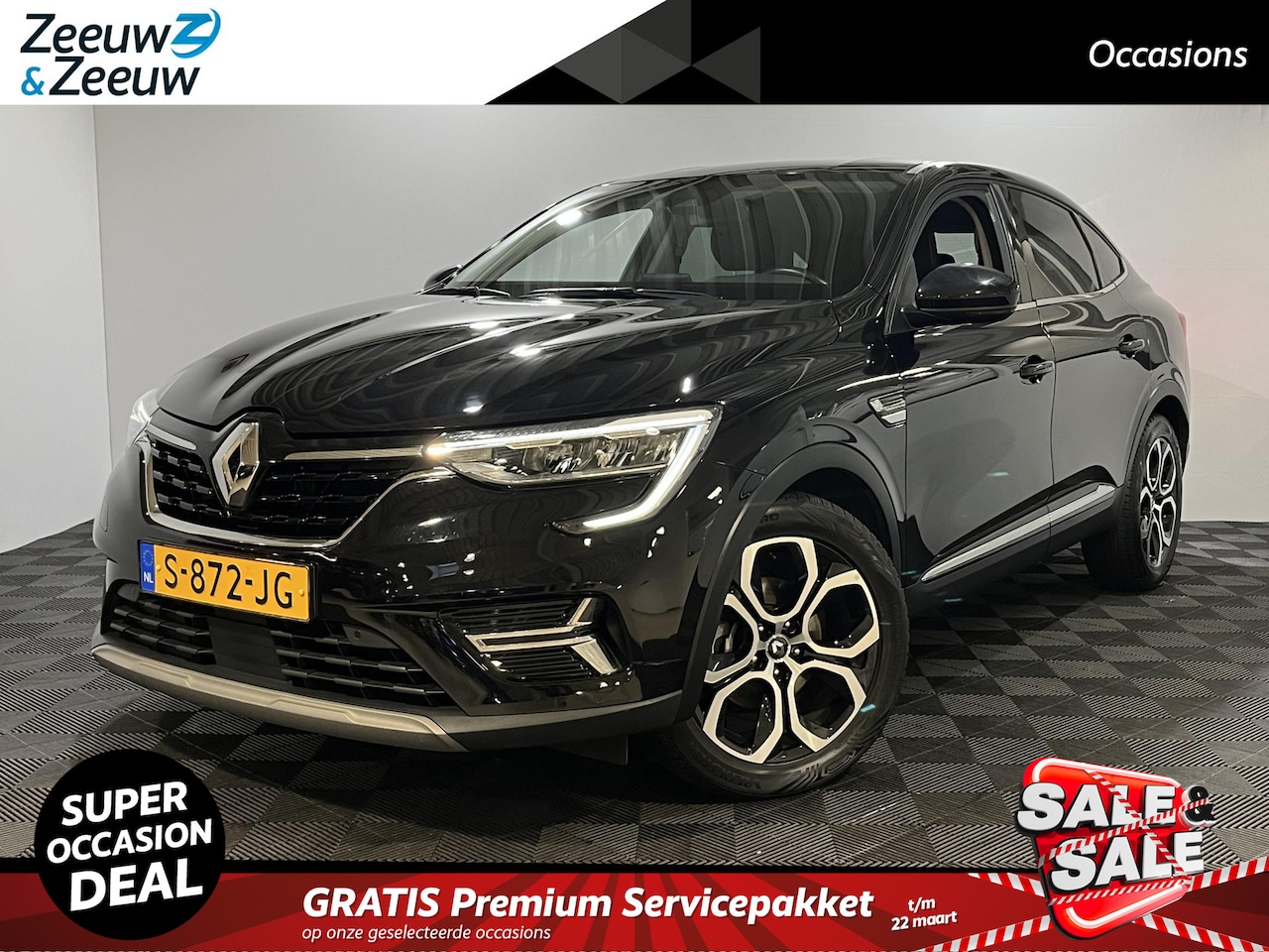 Renault Arkana - 1.6 - 145PK E-Tech hybrid Techno Automaat | Camera | Digital Cockpit | Navi | Parkeersenso - AutoWereld.nl