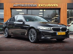 BMW 5-serie - 518d High Executive Edition Panodak Cruise Leer Stoelverw. PDC Memory DAB+ Trekhaak