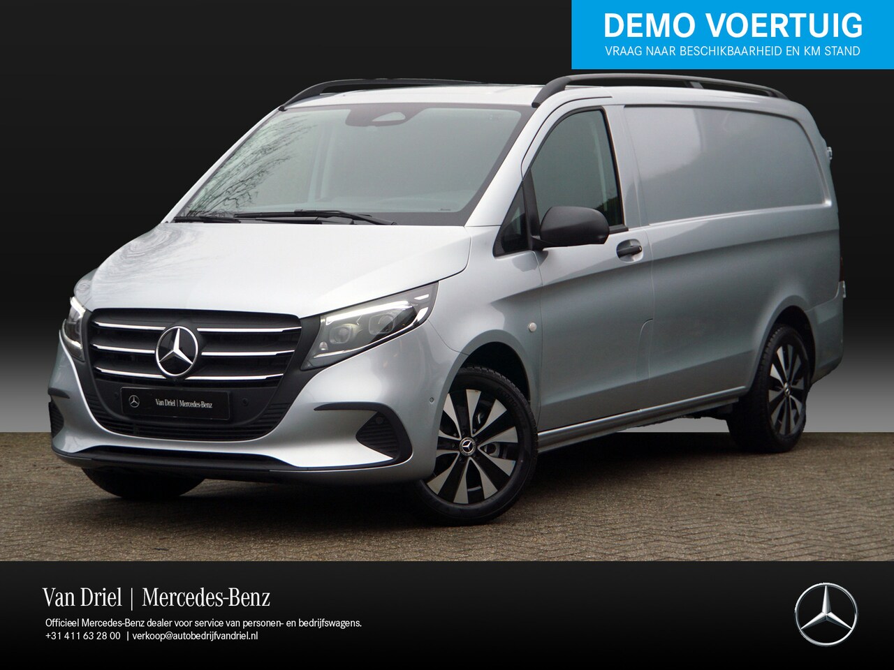 Mercedes-Benz Vito - Vito 116 CDI L2 Pro Facelift | Trekhaak Dodehoek Multibeam 360 Camera - AutoWereld.nl