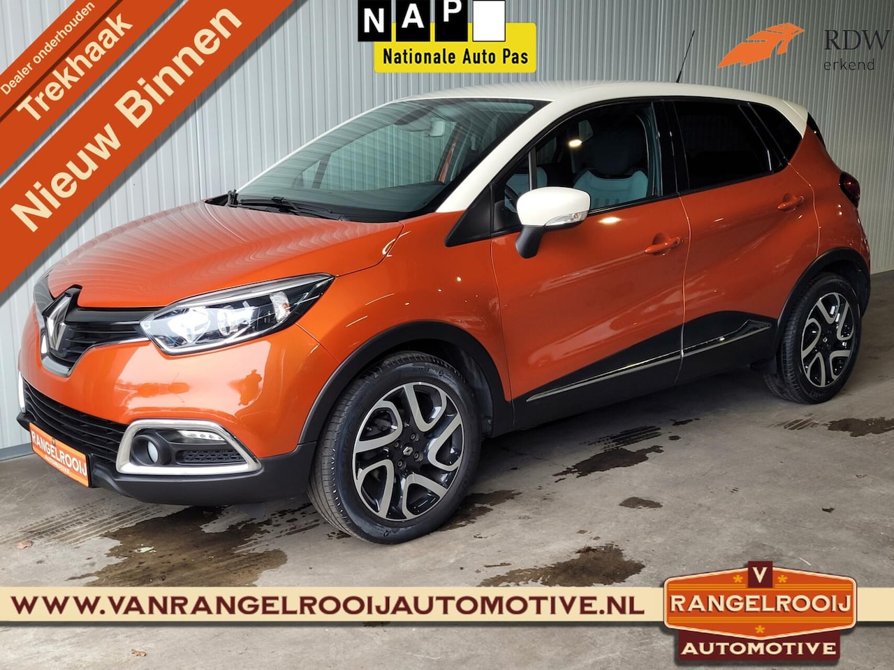 Renault Captur - 0.9 TCe Dynamique 0.9 TCe Dynamique, trekhaak, clima, cruise, lmv, pdc - AutoWereld.nl