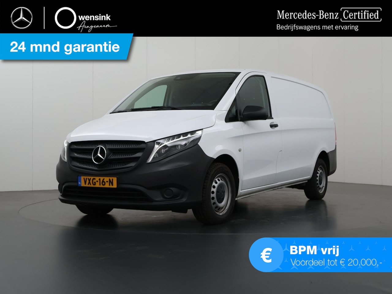 Mercedes-Benz Vito - 116 CDI | Aut. | L2 Lang | | Parkeercamera | Climate Control | Cruise Control | Bluetooth - AutoWereld.nl