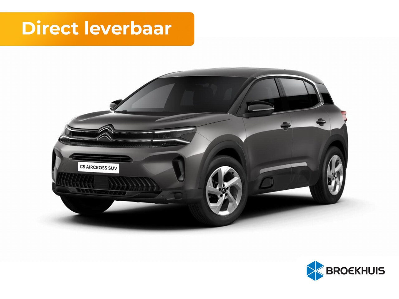 Citroën C5 Aircross - 1.2 Hybrid 136 ë-DCS6 Plus | 18" lichtmetalen velgen 'Swirl' | Ambiance Metropolitan Black - AutoWereld.nl