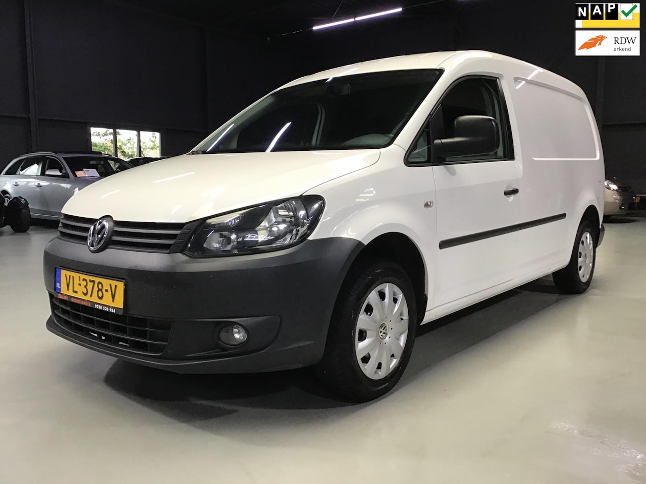 Volkswagen Caddy Maxi - 1.6 TDI I 2e Eigen I Navi I Cruise I Park sens I Elec Ramen I Apk 3-2026 I Compl. Onderhou - AutoWereld.nl