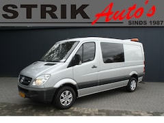 Mercedes-Benz Sprinter - 213 2.2 CDI EURO 5 DUBBELE CABINE - AIRCO - AUTOMAAT - TREKHAAK - NAVIGATIE