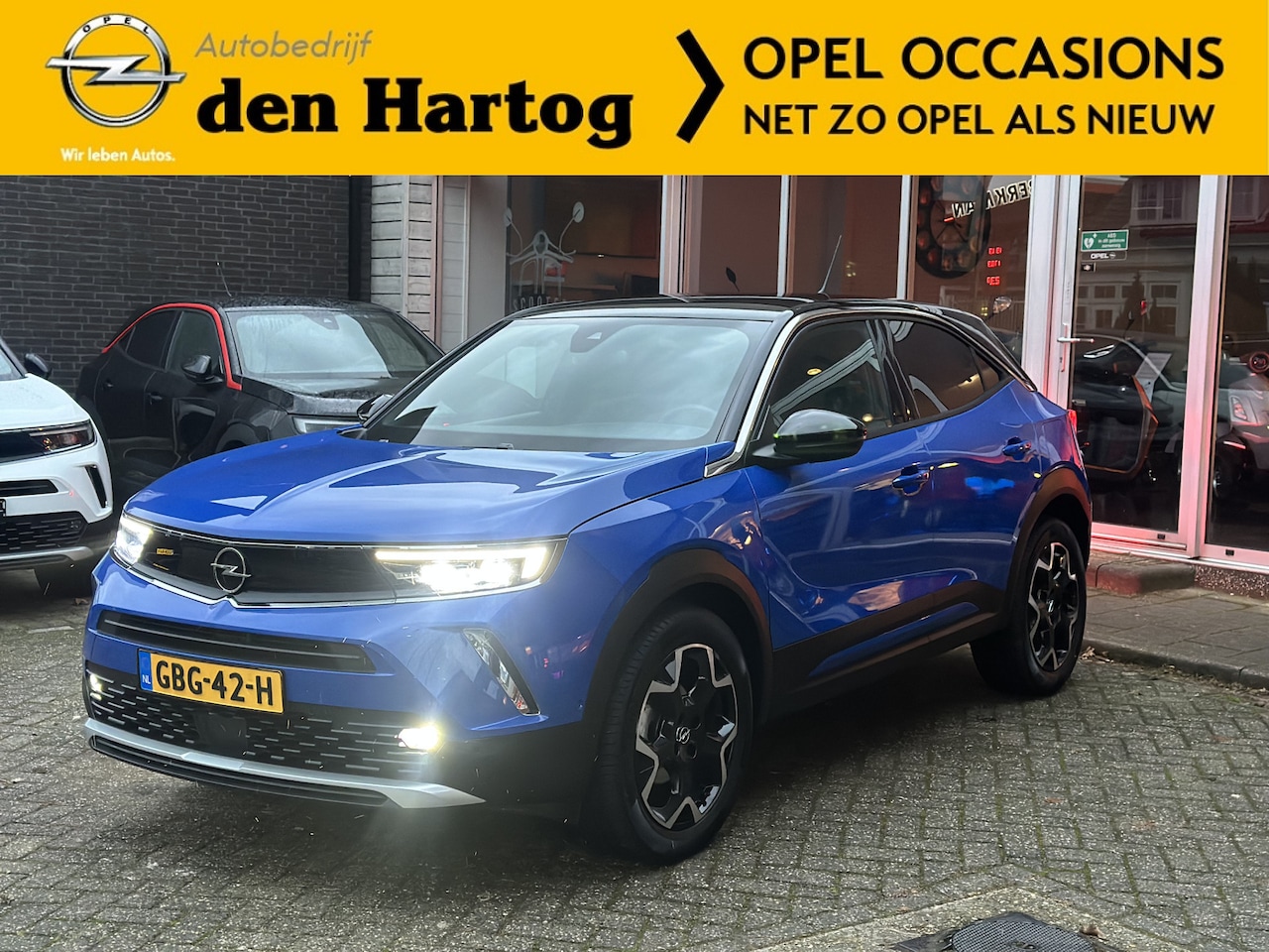 Opel Mokka - 1.2 Turbo Ultimate Automaat 130PK Navi/LED/18" LM velgen/Camera - AutoWereld.nl