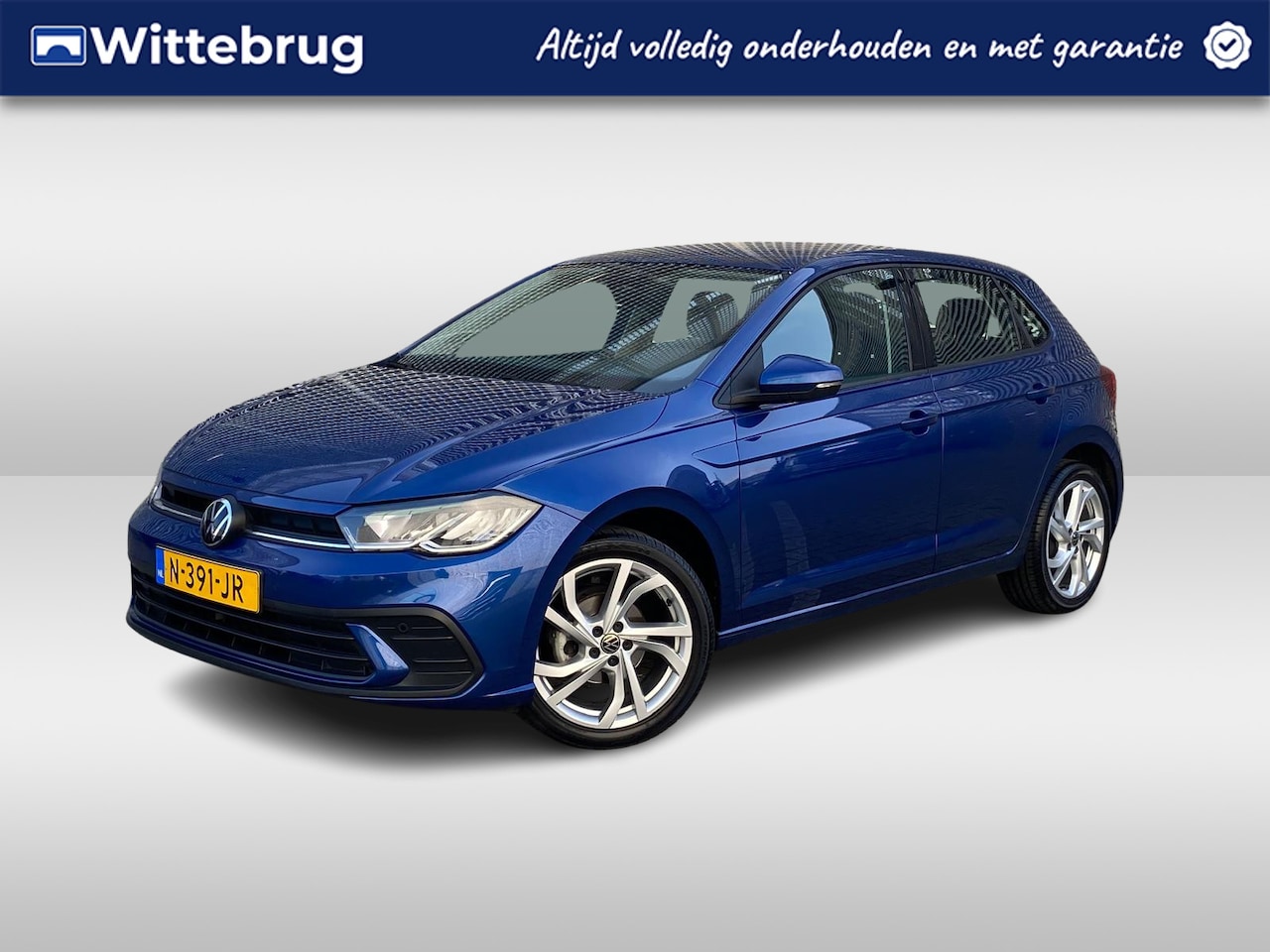 Volkswagen Polo - 1.0 TSI Life / Navigatie / App connect / Parkeersensoren V+A / Lichtmetaal 17 inch / - AutoWereld.nl