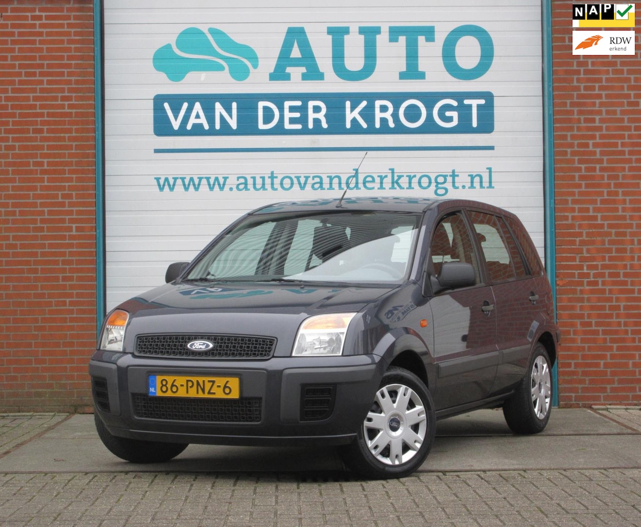 Ford Fusion - 1.4-16V Comfort 1.4-16V Comfort, Trekhaak, Nw distributie, APK 3-26 - AutoWereld.nl