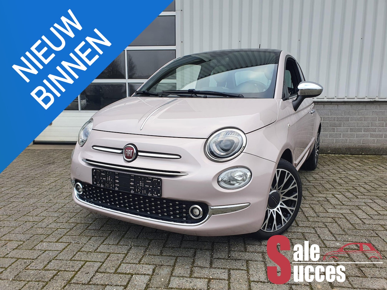 Fiat 500 - 1.2 Star Rosé Metallic Automaat - AutoWereld.nl