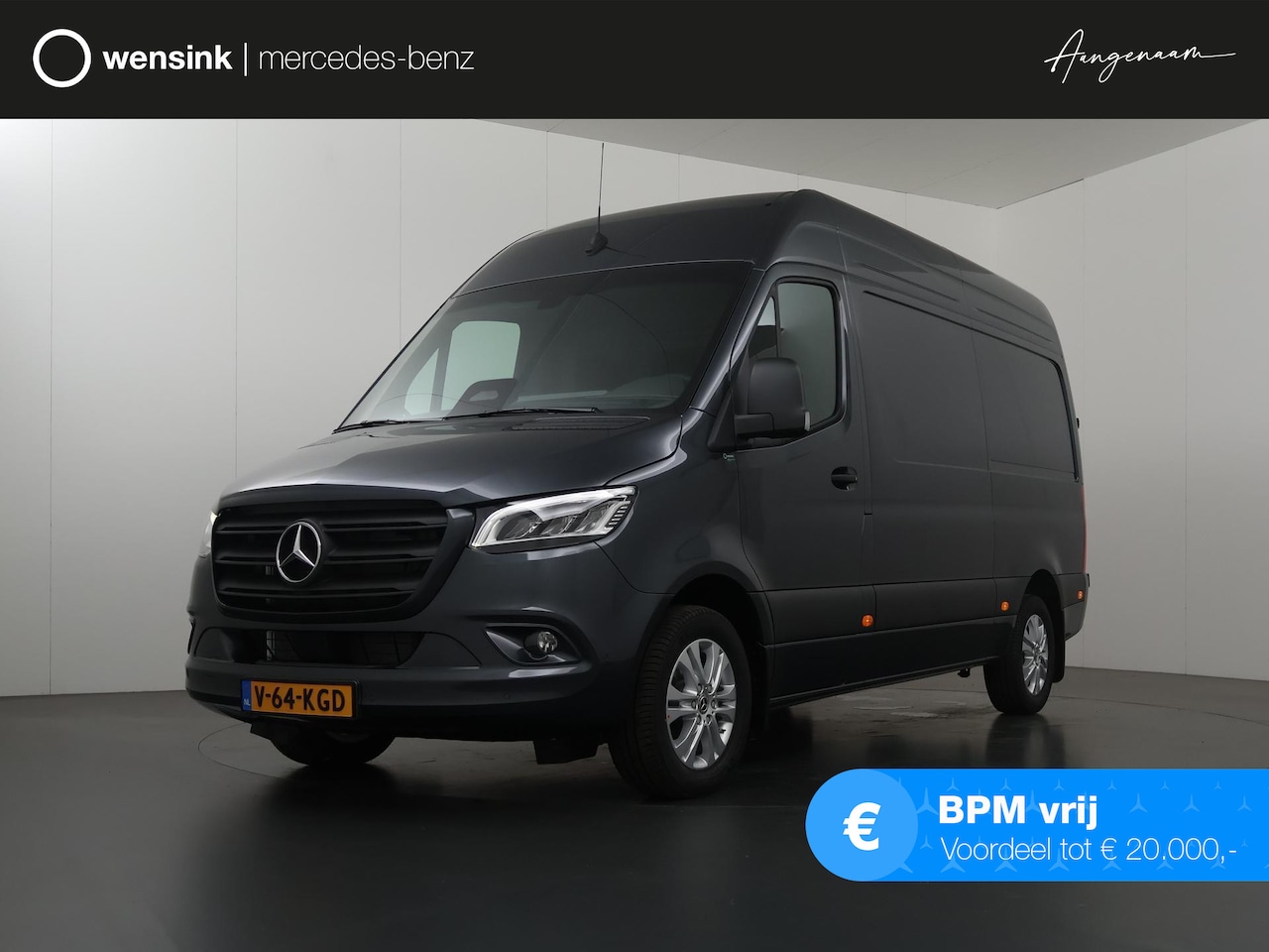 Mercedes-Benz Sprinter - 319 CDI L2 H2 Select | Aut. | Navigatie | Airco | Stoelverwarming | Achteruitrijcamera | D - AutoWereld.nl