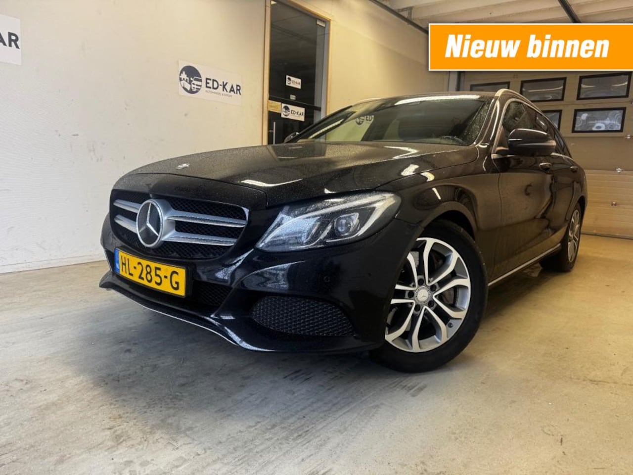 Mercedes-Benz C-klasse - 350 e Lease Edition ACC ECC HUD LEER 360 CAM NAP TOP CONDITIE - AutoWereld.nl