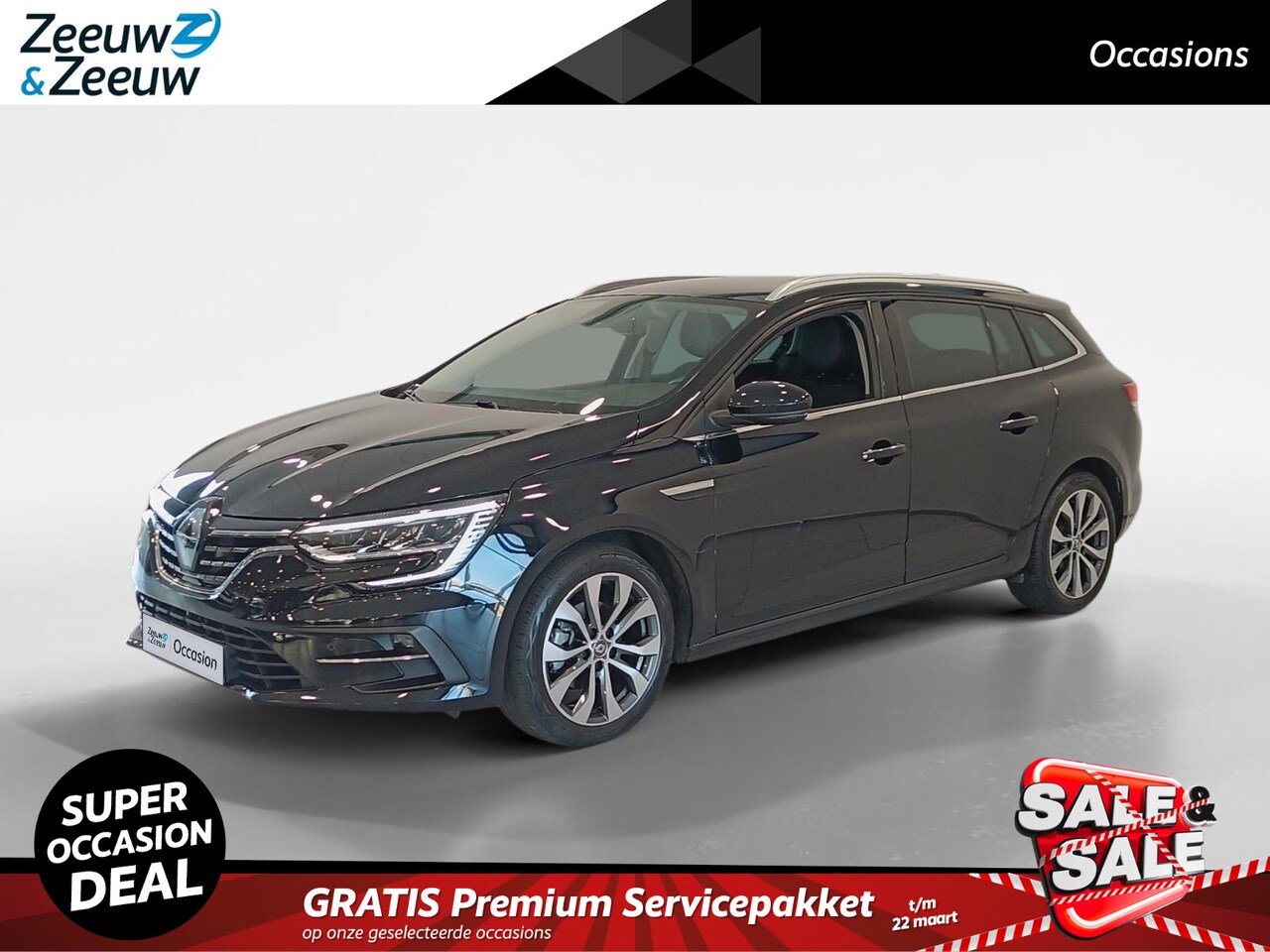 Renault Mégane Estate - 1.3 TCe 140 Techno *Navi+Camera*Climate*Parkeersensoren*LM.Velgen*Trekhaak - AutoWereld.nl