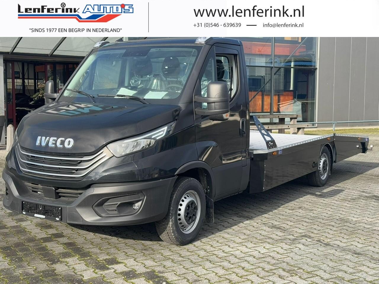 Iveco Daily - 35S18 180 pk Autotransporter Aut. Navi, Nieuw 2024 Trekhaak 3.500 kg, Adapt. Cruise, Lucht - AutoWereld.nl