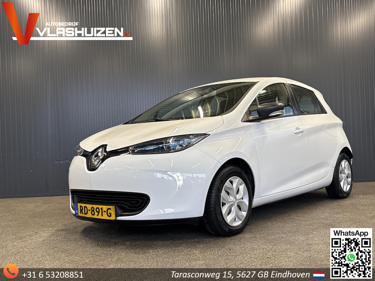 Renault Zoe - Q90 Life Quickcharge 41 kWh € 6.450,- NETTO! | 31.000 KM! | Navi | Climate | PDC | - AutoWereld.nl