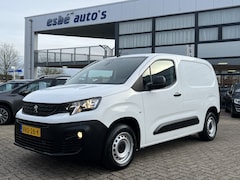 Peugeot Partner - 1.5 BlueHDI 100 pk Premium 3-Zits Navigatie Parkeersensoren Airco Cruise Control Zijschuif