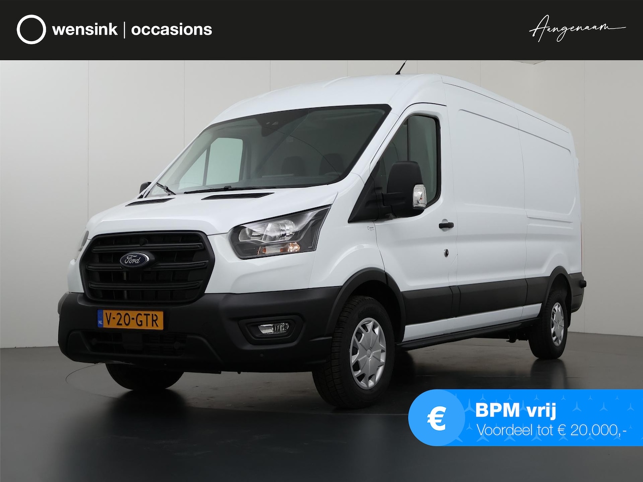 Ford Transit - 350 2.0 TDCI L3 H2 Trend | Navigatie | Stoelverwarming | Trekhaak 2500 KG AHW | Airco | 3- - AutoWereld.nl