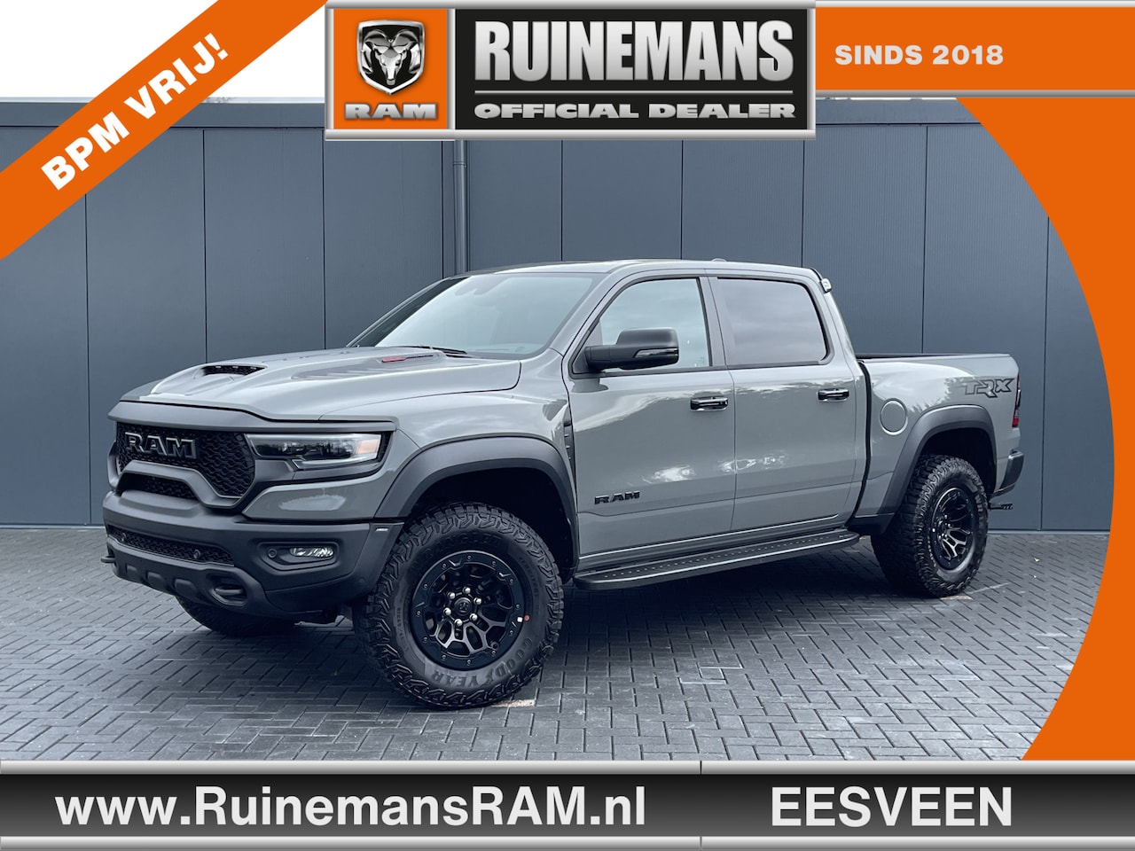 Dodge Ram 1500 - TRX / LUNAR EDITION / CARBON / 702 PK / CREW CAB / 6.2 V8 SUPERCHARGED HELLCAT / BEADLOCK - AutoWereld.nl