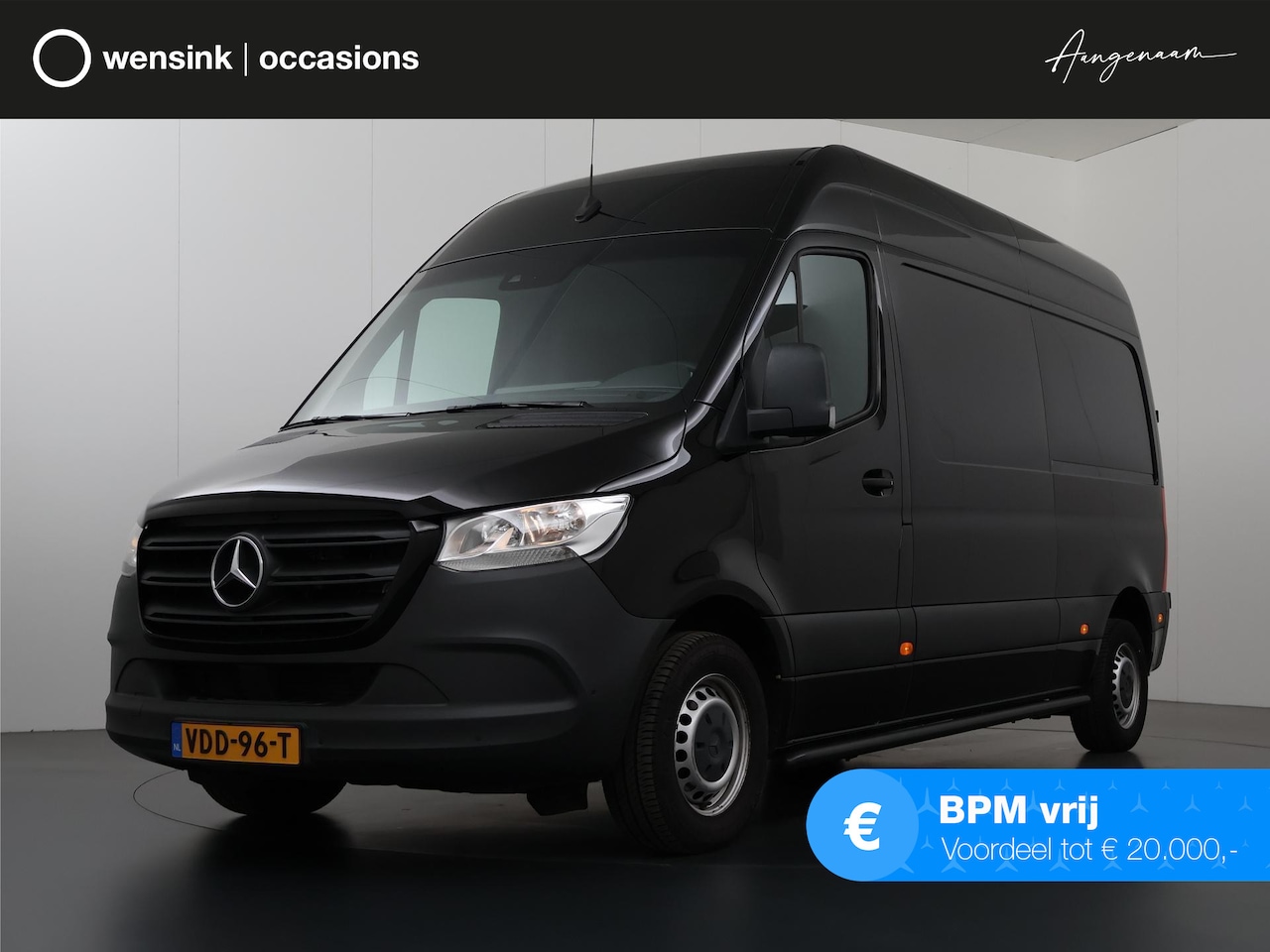 Mercedes-Benz Sprinter - 314 CDI Aut. | L2 H2 | FWD | Navigatie | Parkeercamera | Sidebars | Airco | 3-zits | - AutoWereld.nl