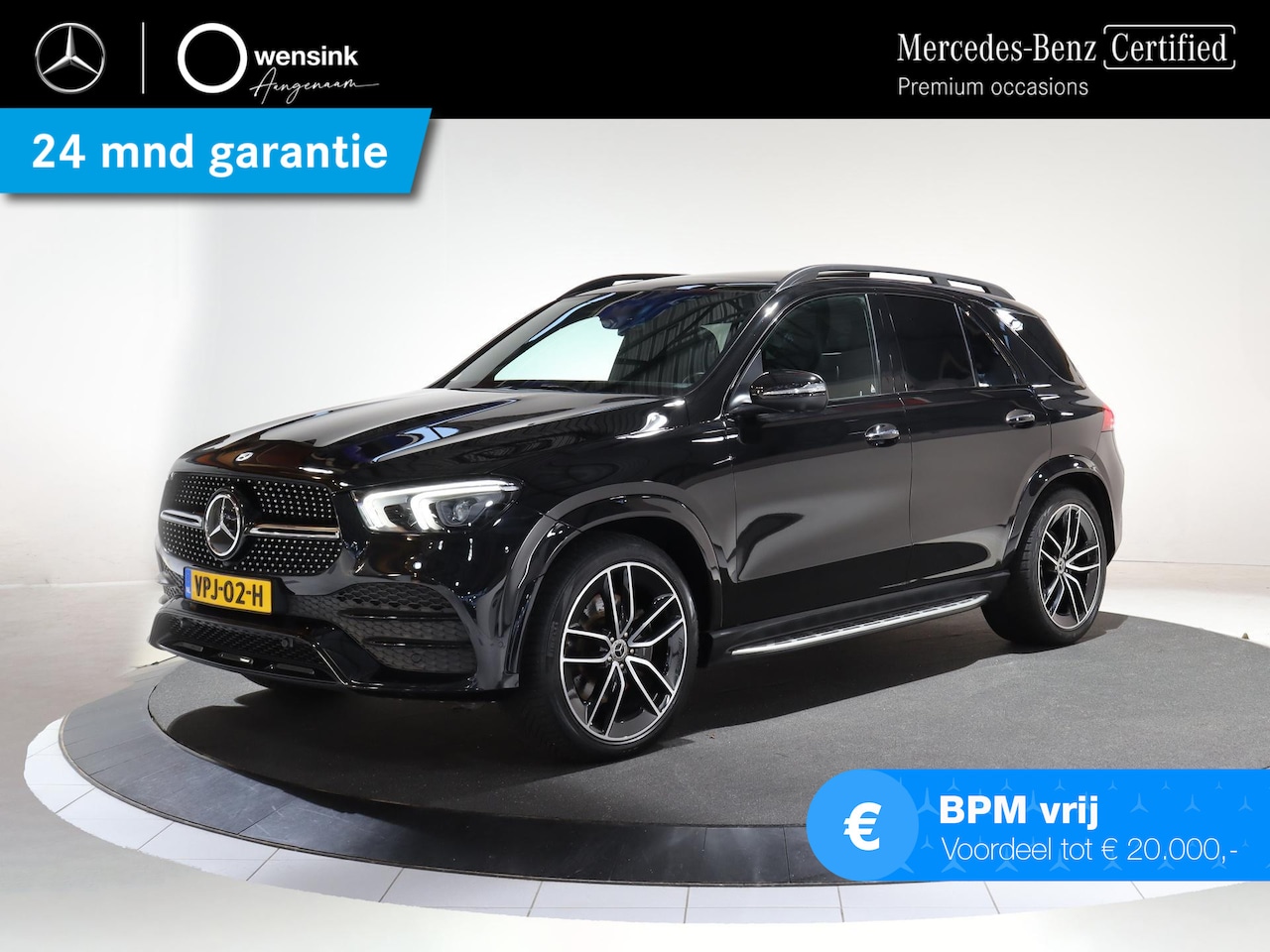 Mercedes-Benz GLE-Klasse - 400 d 4matic | Grijs kenteken | Panoramadak | AMG | Night | Burmester | Memory | - AutoWereld.nl