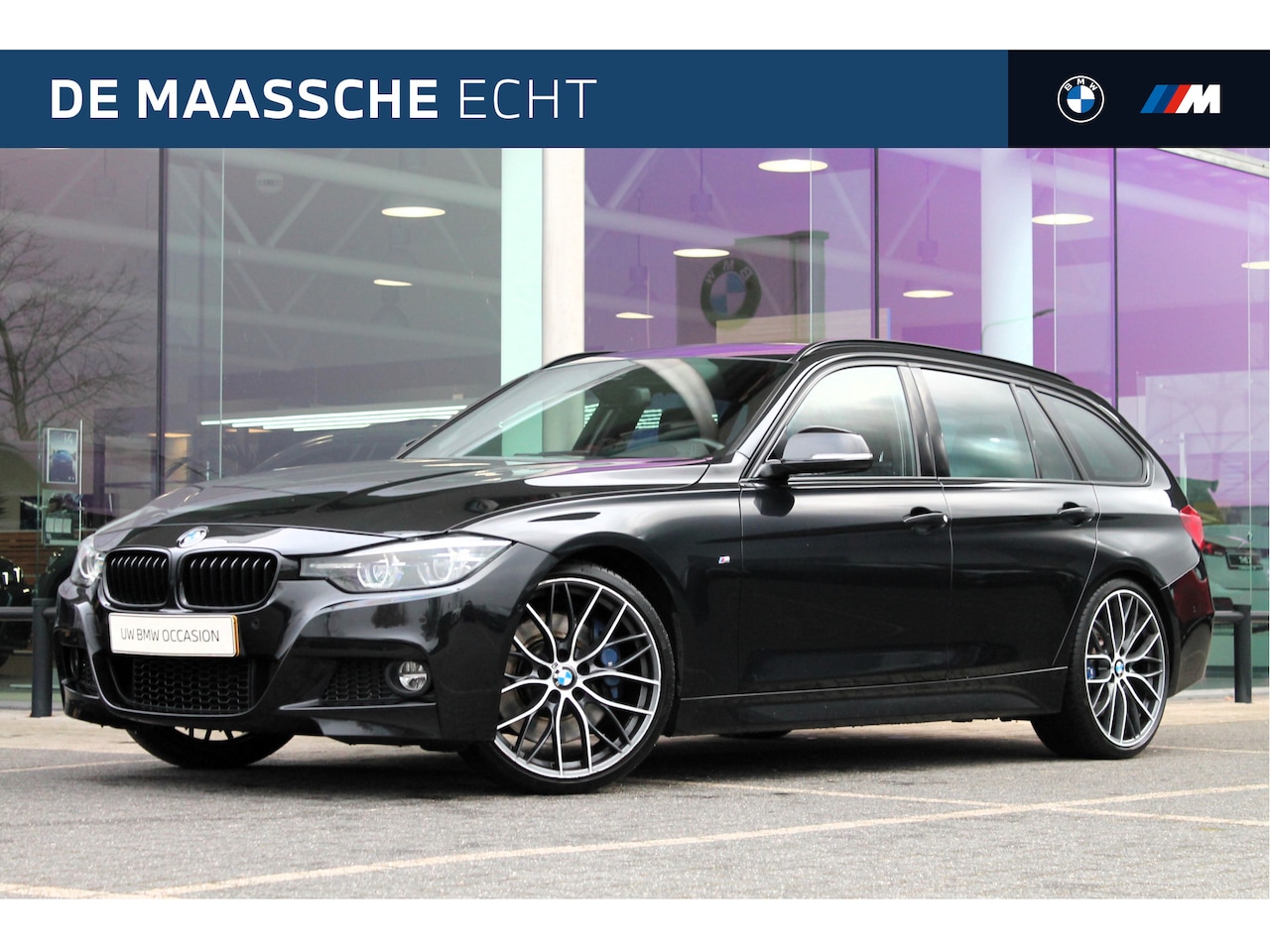 BMW 3-serie Touring - 340i High Executive M Sport Automaat / Panoramadak / Sportstoelen / Stoelverwarming / LED - AutoWereld.nl