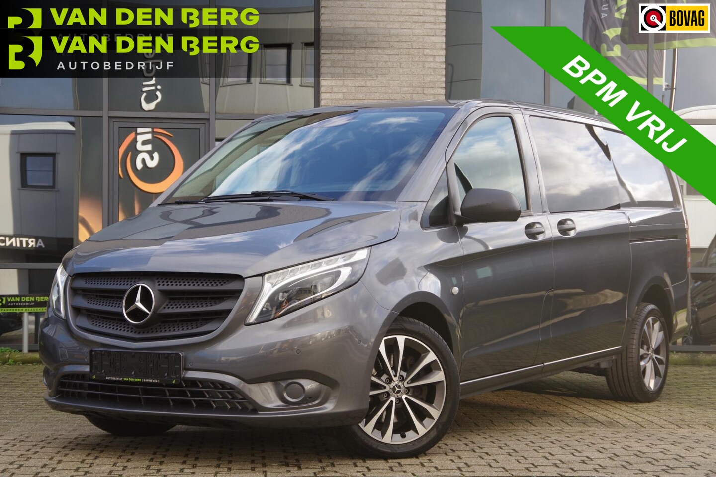 Mercedes-Benz Vito - 119 CDI Lang AUT. LED, 2X SCHUIFDEUR, CAMERA, NAVI, CRUISE, AIRCO, STOELVERWARMING - AutoWereld.nl