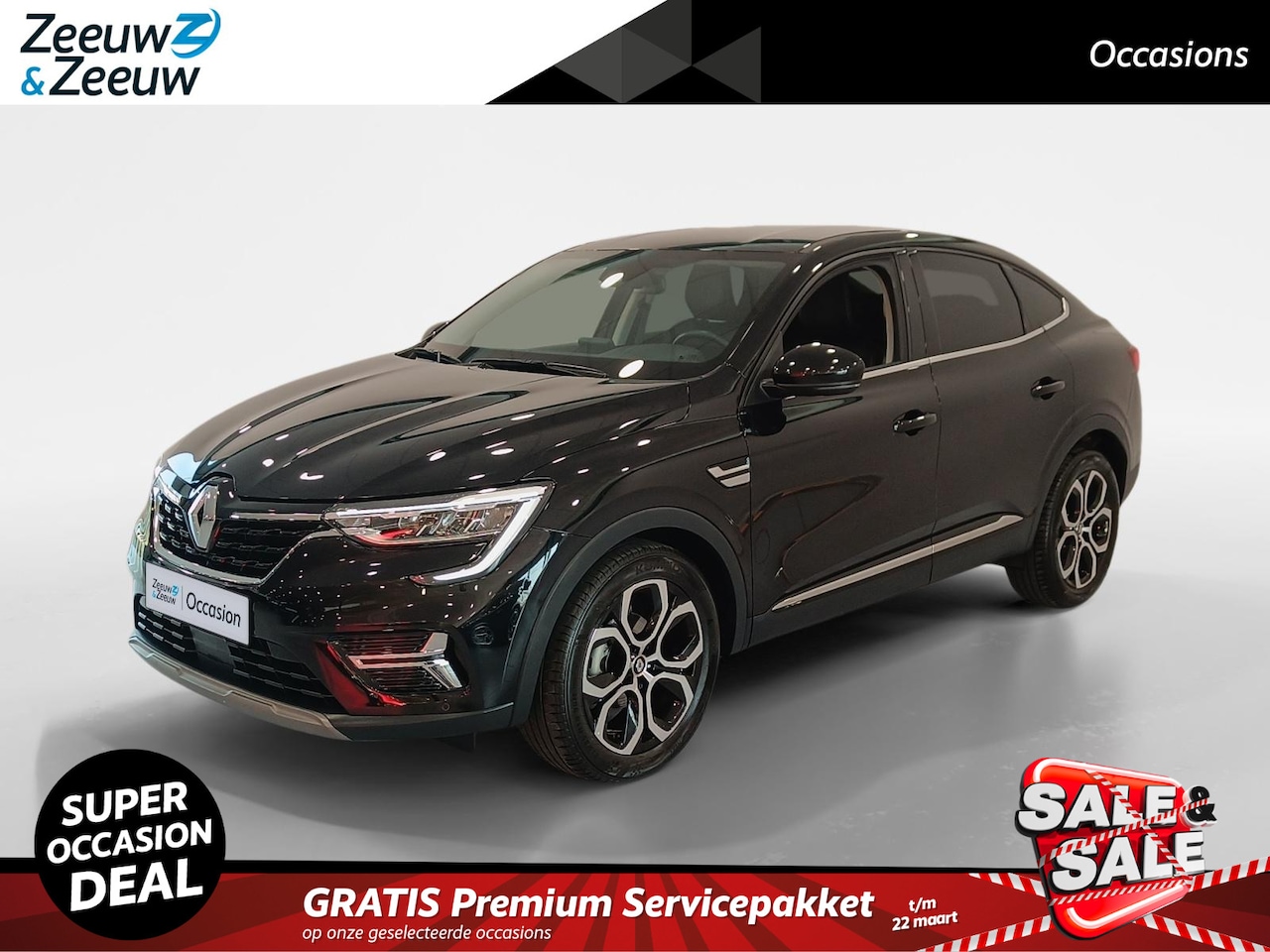 Renault Arkana - 1.3 - 160PK MHEV Techno *Automaat*Navi+Camera*Climate*Parkeersensoren*LM.Velgen*Dealer Ond - AutoWereld.nl