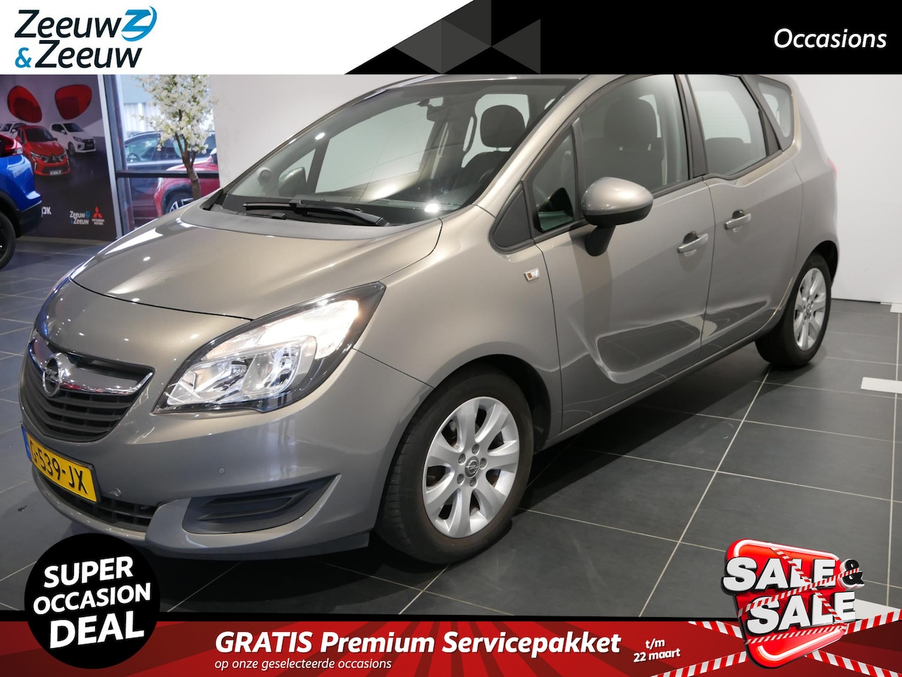 Opel Meriva - 1.4 Turbo Automaat | Lagekilometers | - AutoWereld.nl