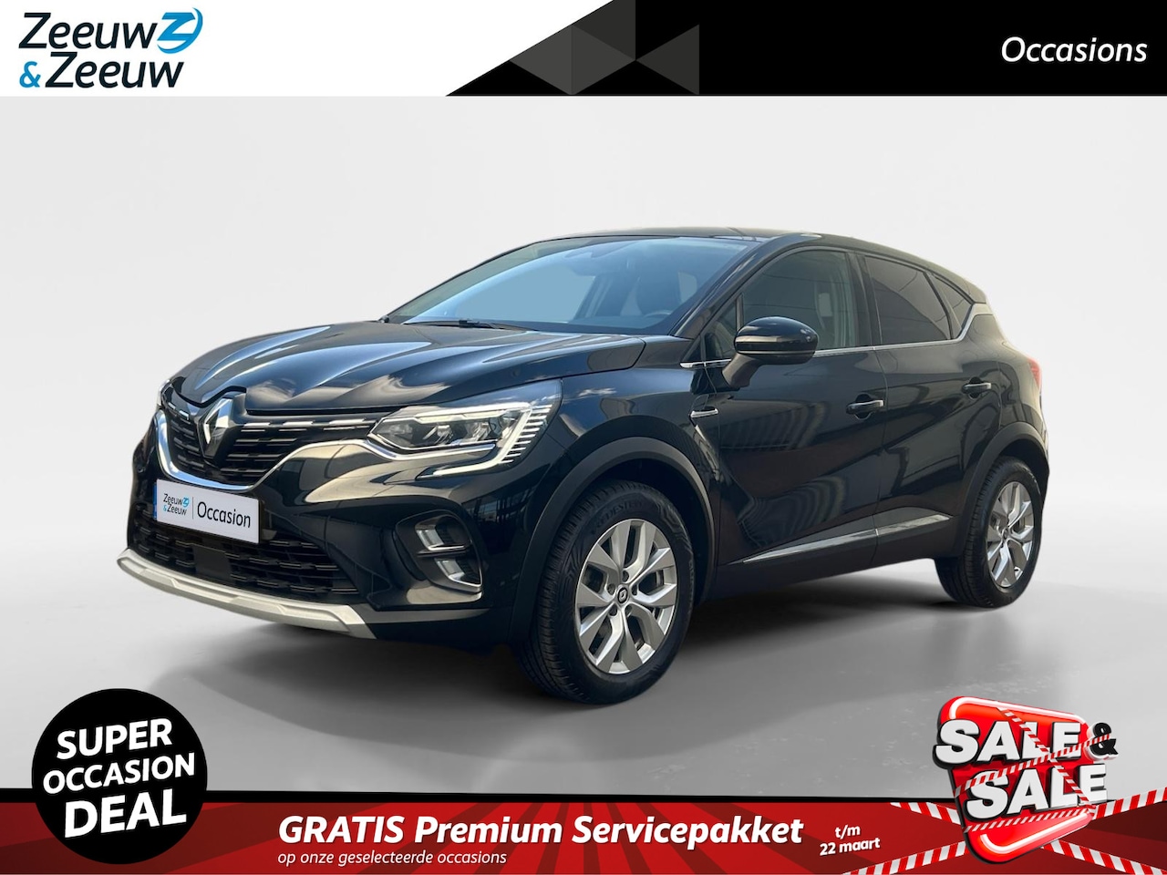 Renault Captur - 1.0 - 90PK TCe Intens | Apple CarPlay/Android Auto | Parkeersensoren | Climate Control | C - AutoWereld.nl