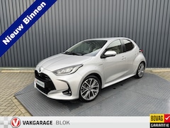 Toyota Yaris - 1.5 Hybrid Executive | Creme LEER | BSM | Afnm. Trekhaak | Head-up display | Rijklaar