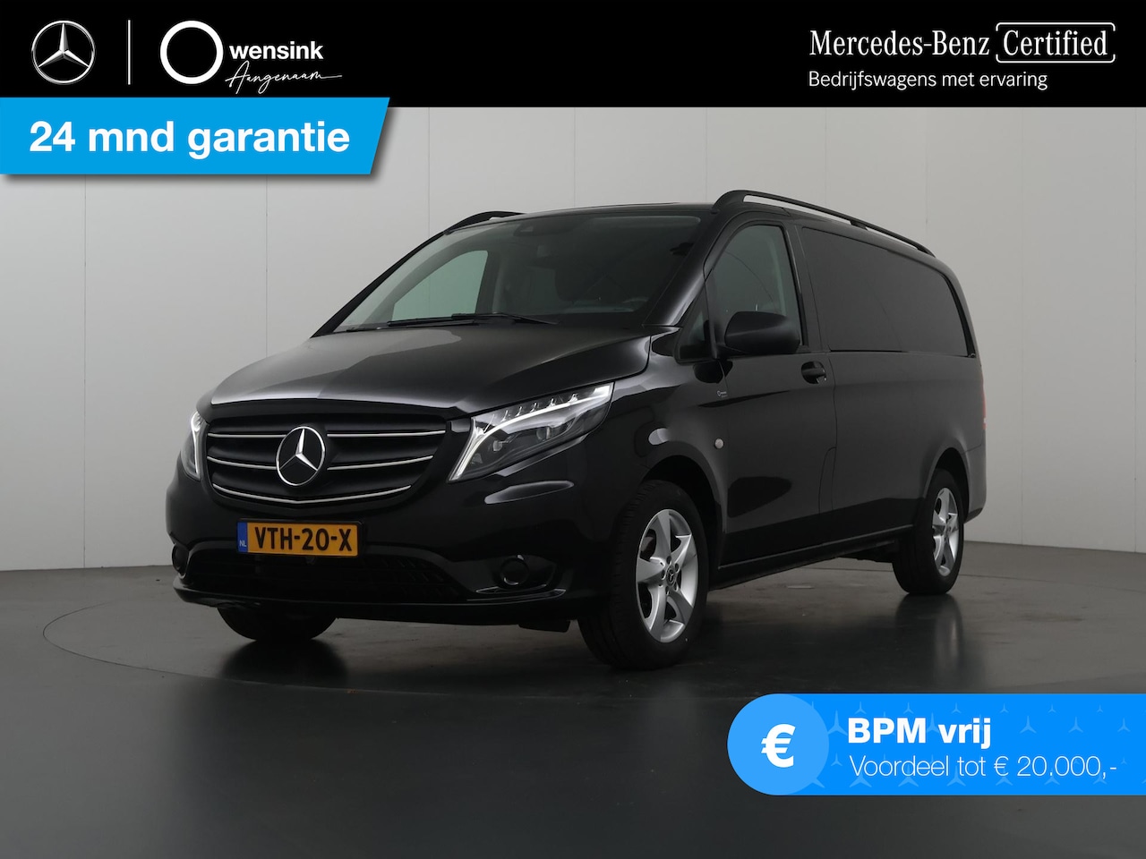 Mercedes-Benz Vito - 116 CDI | Aut. | L2 Lang | DC Comfort | Climate Control | LED | LM Velgen | Trekhaak | 5-z - AutoWereld.nl