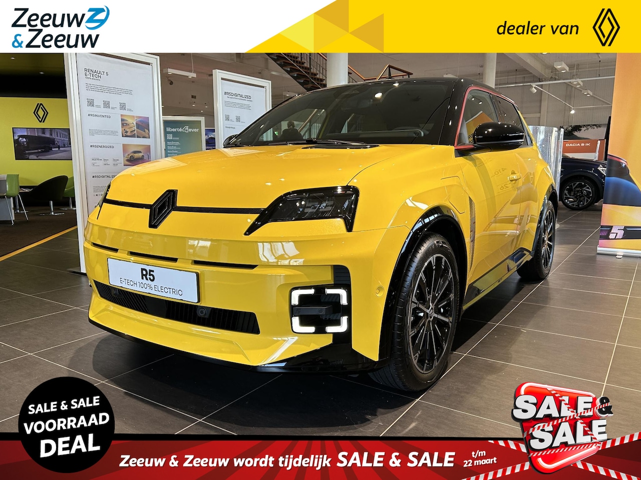 Renault 5 - (ANWB Private lease actie vanaf €449,-) comfort range iconic cinq 52 kWh | Wij maken graag - AutoWereld.nl