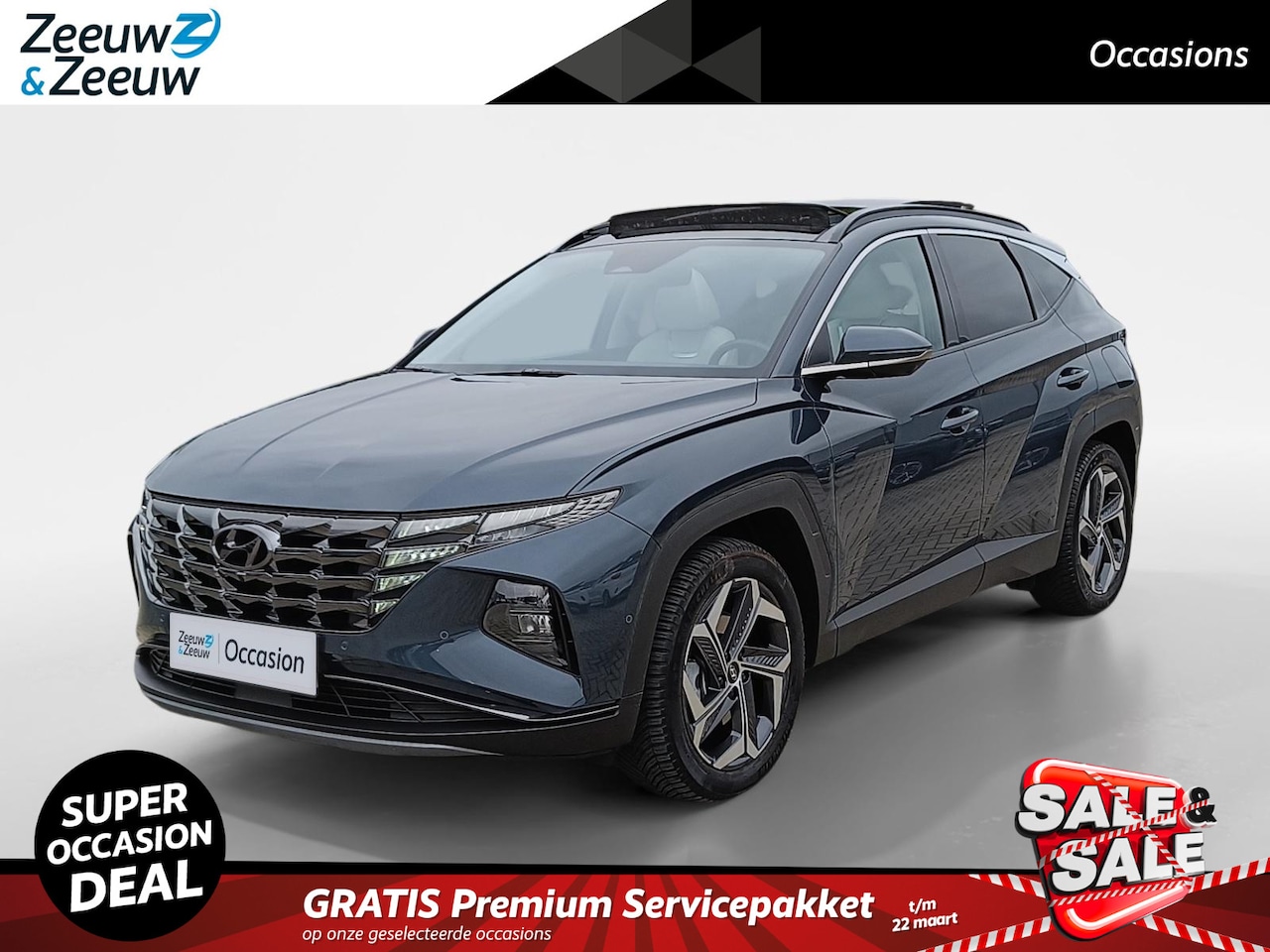 Hyundai Tucson - 1.6 T-GDI PHEV Premium Sky 4WD | 1e eigenaar | Trekhaak - AutoWereld.nl