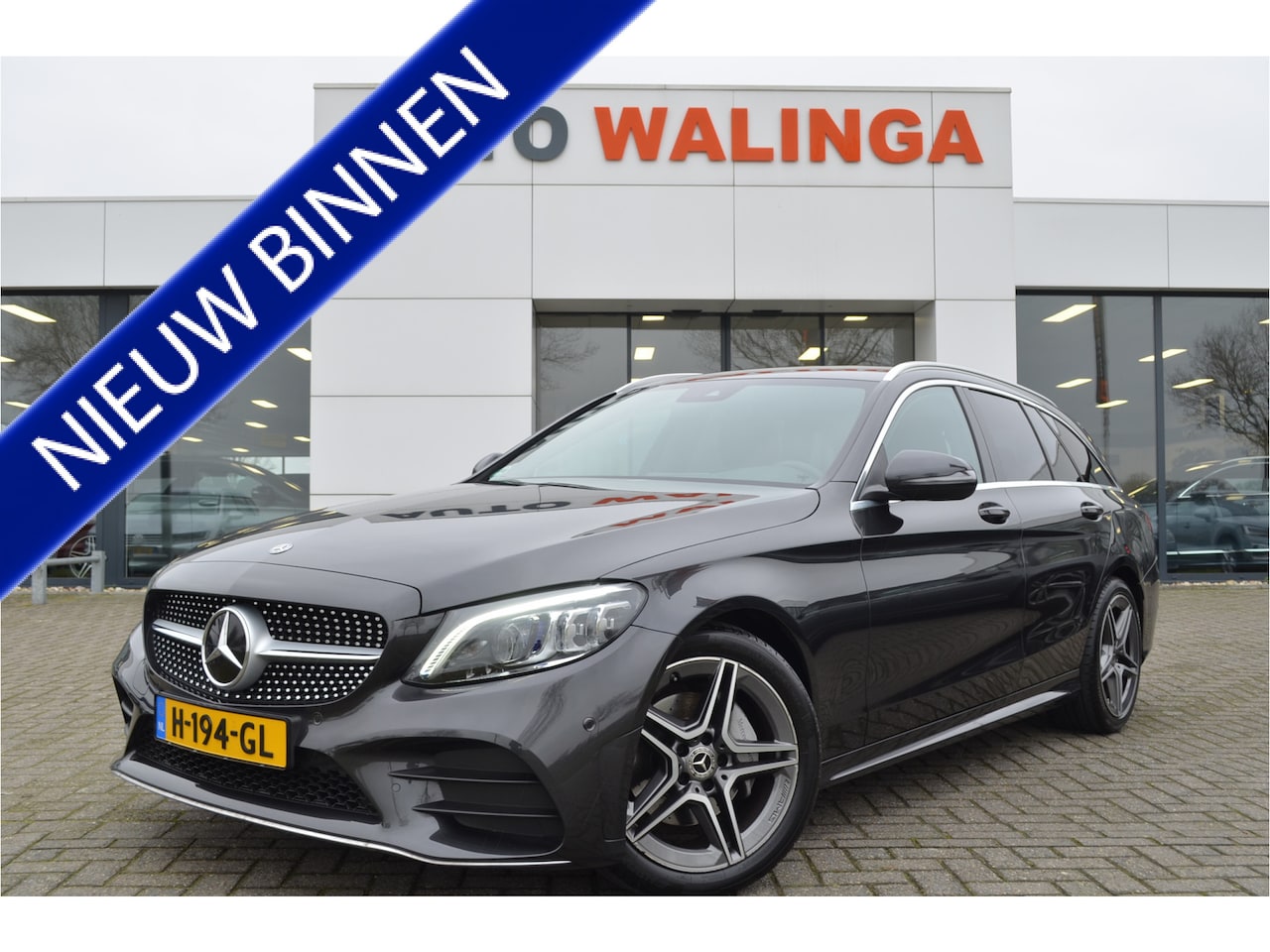 Mercedes-Benz C-klasse Estate - 200 d Business Solution AMG NL auto | Multibeam LED | Virtual cockpit | Sfeerverlichting | - AutoWereld.nl