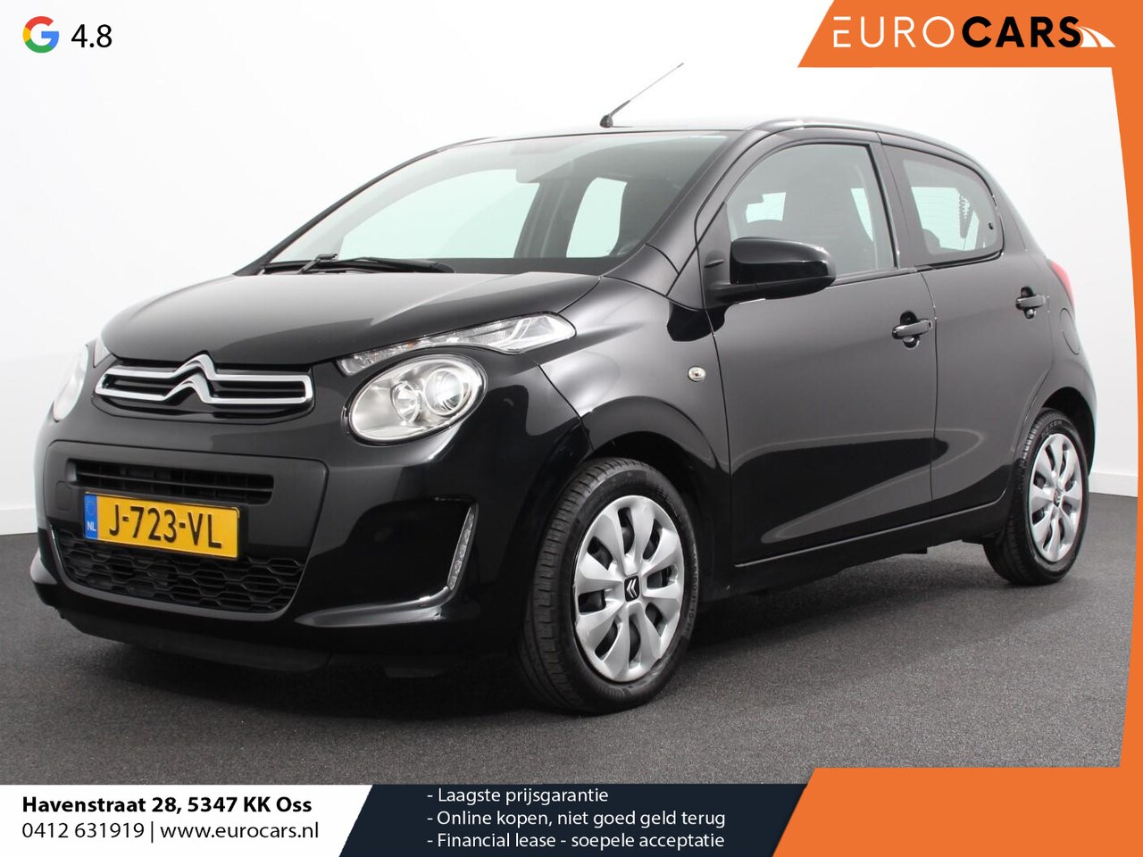 Citroën C1 - 1.0 VTi Feel | Airco | Bluetooth | Led | DAB - AutoWereld.nl