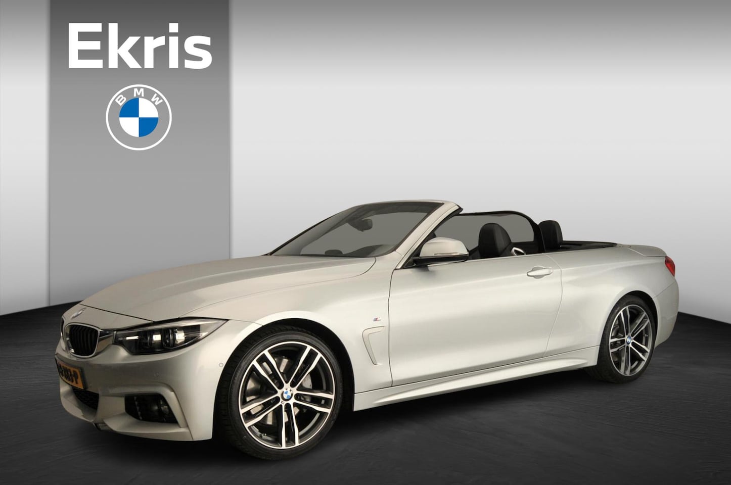 BMW 4-serie Cabrio - 440i | M-Sportpakket | LED | Leder | HUD | Elektr. zetels | Windscherm | DAB | Harman-kard - AutoWereld.nl