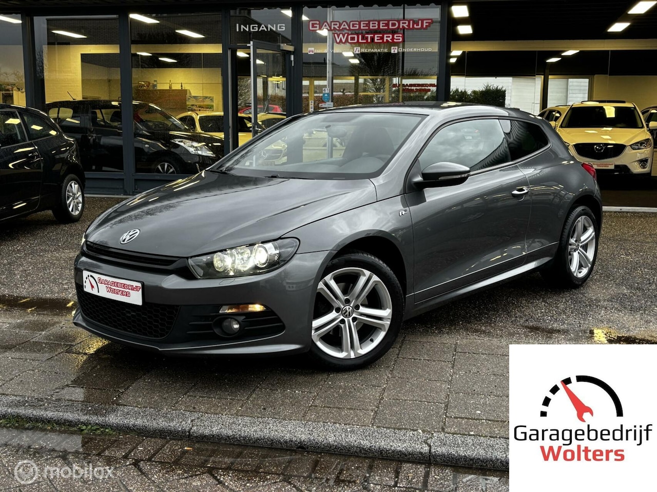 Volkswagen Scirocco - 1.4 TSI R-LINE leder stoelverwarm. - AutoWereld.nl