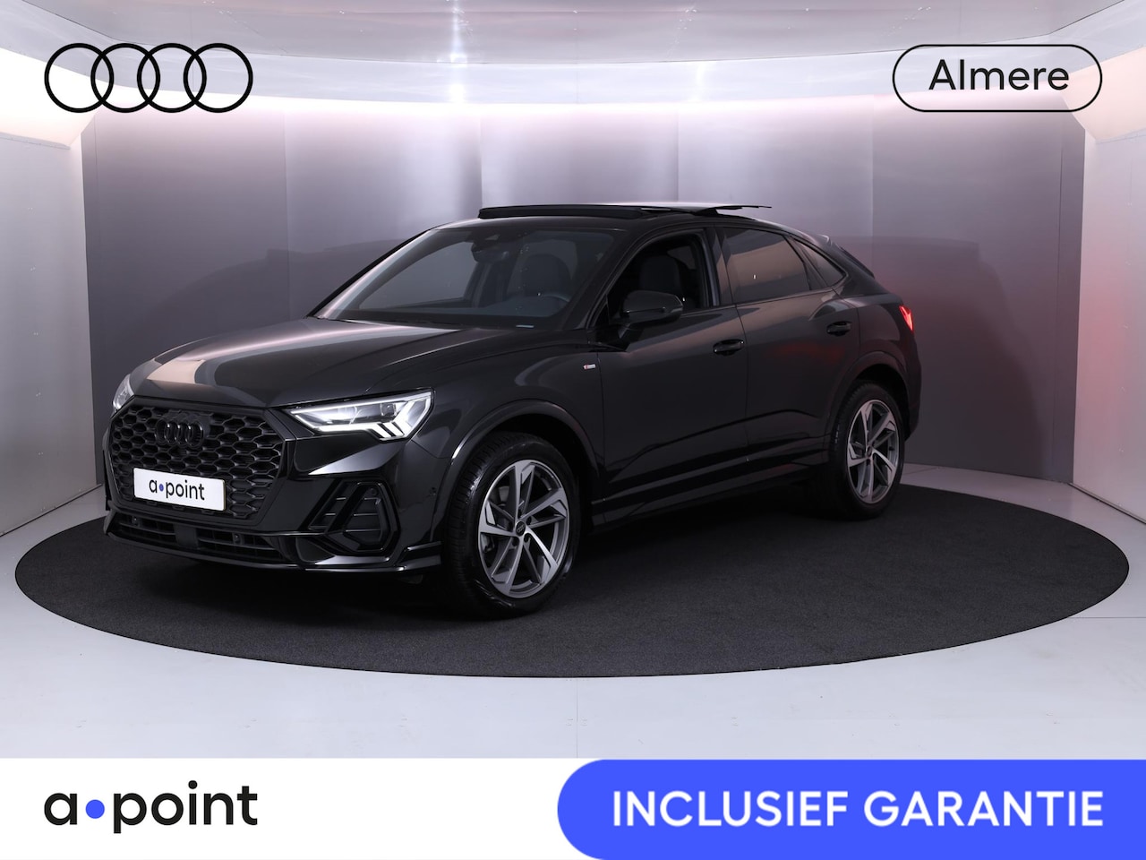 Audi Q3 Sportback - 35 TFSI S Edition Competition 150 pk S-tronic | Verlengde garantie | Navigatie | Panoramad - AutoWereld.nl