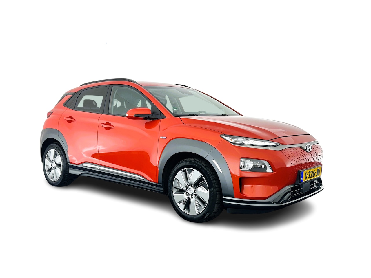 Hyundai Kona Electric - EV Premium 64 kWh (INCL-BTW) *FULL-LEATHER | HEAD-UP | FULL-LED | NAVI-FULLMAP | DAB | ADA - AutoWereld.nl