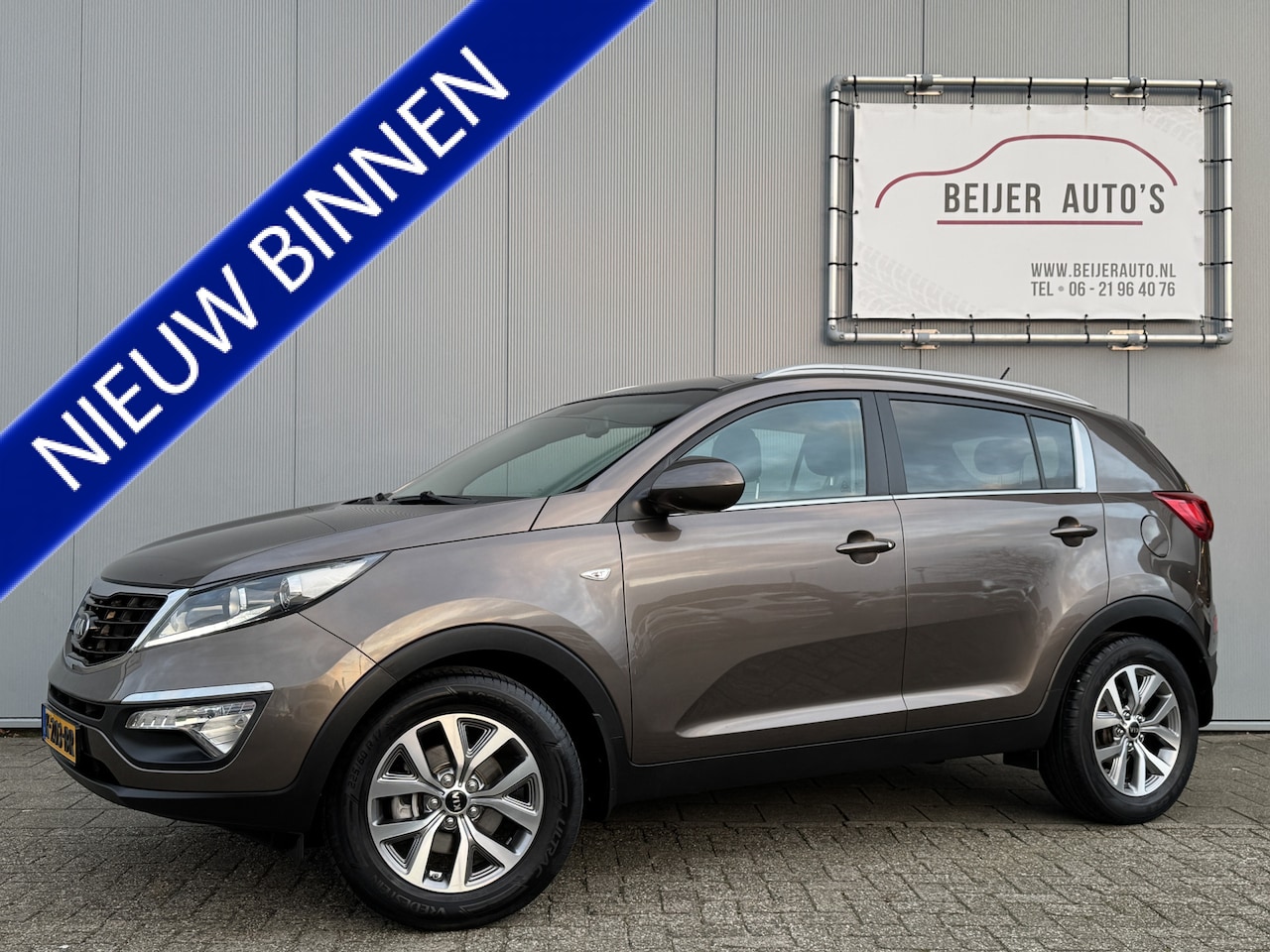 Kia Sportage - 1.6 GDI ComfortLine Airco/Bluetooth/17inch. - AutoWereld.nl