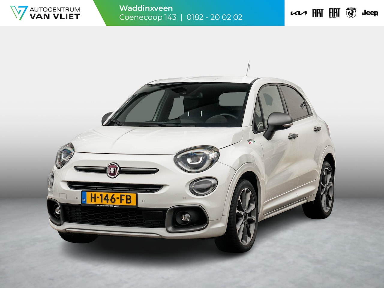 Fiat 500 X - 1.3 GSE Sport | Automaat | Navi | Camera | Clima | PDC | Apple Carplay | Trekhaak - AutoWereld.nl